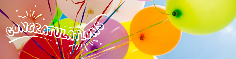 Newsletter 06 2025 04 Congrats header